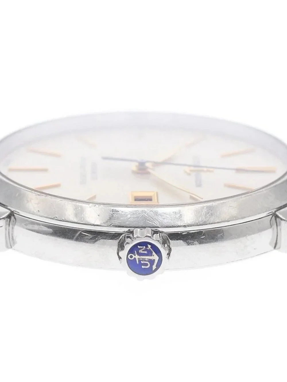 Ulysse Nardin Classico 8153-111-2190 Date Silver Dial Automatic Men's_966496